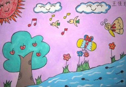 绘画疗法:儿童绘画心理分析